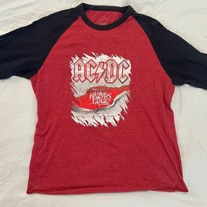 AC/DC Vintage “Razors Edge” Baseball T-Shirt
